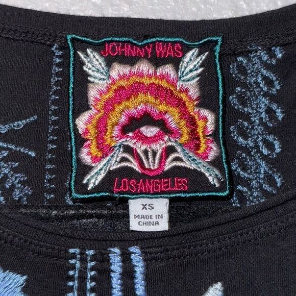 Johnny Was Embroidered Top Size XS - Picture 4 of 5